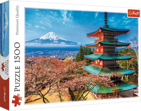 PUZZLE TREFL LE PONT FUJI 1500 PIECES