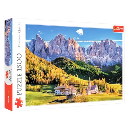 PUZZLE TREFL VALLÉE VAL DI FUNES 1500 PIÈCES