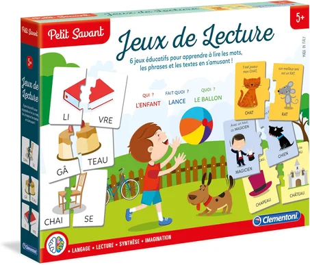 JEUX DE LECTURE - COLLECTION PETIT SAVANT - CLEMENTONI