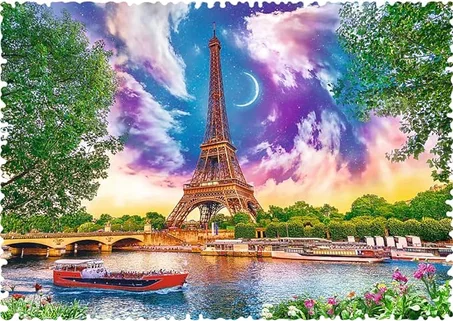 PUZZLE TREFL CRAZY SHAPES PARIS 600 PIÈCES