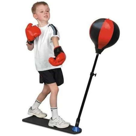 LA BOXE POUR ENFANTS BOULE VERTICAL+GANTS