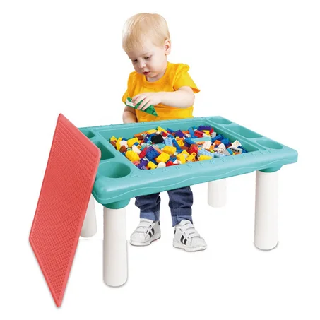 TABLE CREATIVE - BLOCS DE CONSTRUCTION AVEC 300 PIÉCES