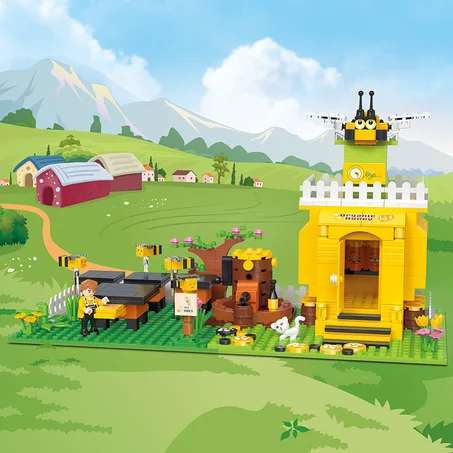 ENSEMBLE DE CONSTRUCTION DE MAISON DE FERME - COGO