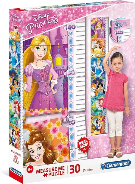 PUZZLE DISNEY PRINCESS MEASURE ME 30 PIÈCES - CLEMENTONI