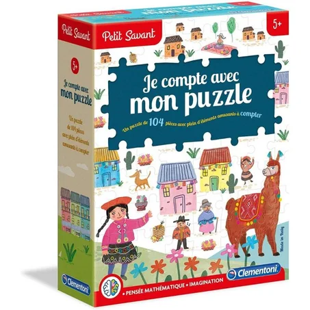 JE COMPTE AVEC MON PUZZLE - CLEMENTONI