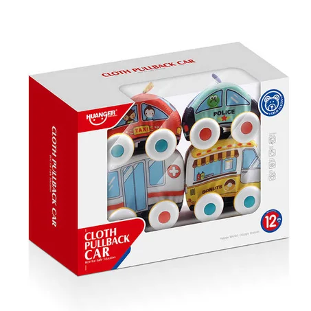 SET DE VOITURES POUR BÉBÉ EN TISSU