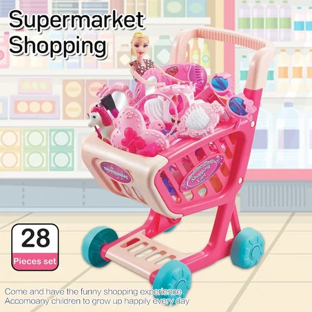KIT DE CHARIOT SUPERMARCHÉ 28 PIÉCES