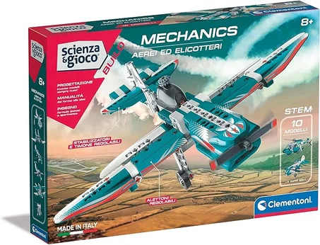 MON ATELIER DE MÉCANIQUE AVIONS & HÉLICO | SCIENCE & JEU - CLEMENTONI