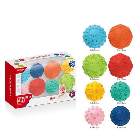 BALLES SENSORIELLES ANTI-STRESS MONTESSORI