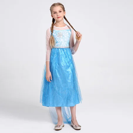 ROBE BRODÉE PAILLETÉE COSPLAY ELSA