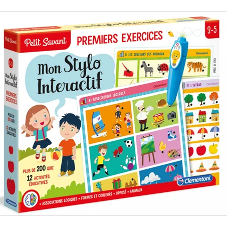 MON STYLO INTERACTIF 60 ACTIVITÉS - CLEMENTONI
