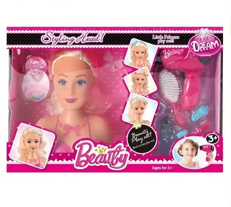 TÊTE À COIFFER BARBIE