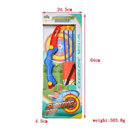 ARC DE SPORT AVEC FLÉCHETTES VENTOUSE