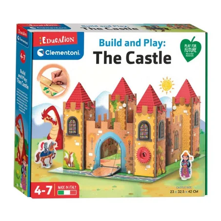 BUILD AND PLAY: THE CASTLE - CLEMENTONI