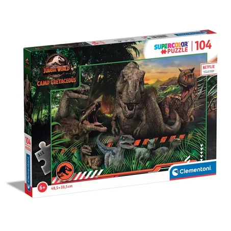 PUZZLE CLEMENTONI JURASSIC PARK 104 PIÈCES