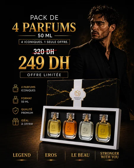 PACK MARY GOLD HOMME