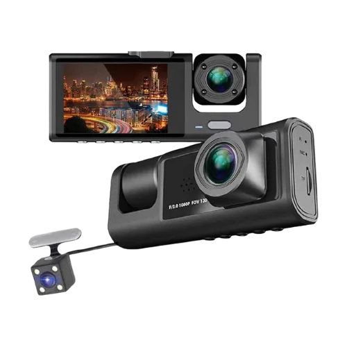 🚗 كاميرا سيارة مزدوجة 1080P