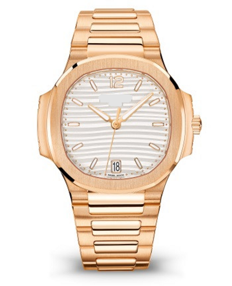 Ladies watch nautilus 7118-1R-001 self winding watch Rose gold white dial
