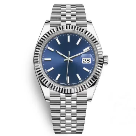 Watch Datejust 41 126334 Fluted Blue Index Jubilee Bracelet