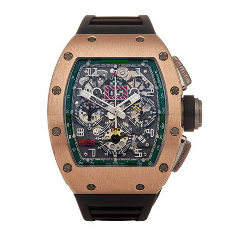 Men's Luxury Watch ROSE GOLDBlach Strap