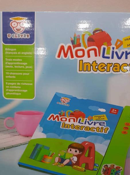Mon livre interactif  الكتاب الذكي التفاعلي ( فرنسية - إنجليزية )