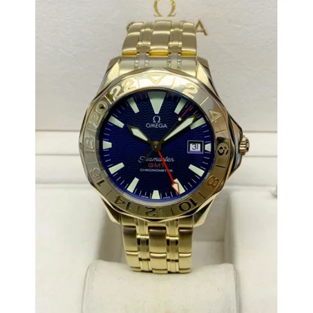 Omega Seamaster GMT Yellow Gold Bracelet
