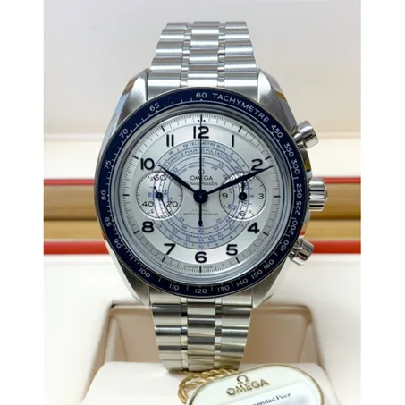 Omega Speedmaster Chronoscope Silver Dial