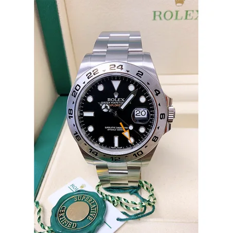 Rolex Explorer II 216570 Black Dial