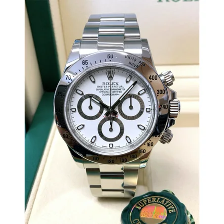 Rolex Daytona 116520 White Dial