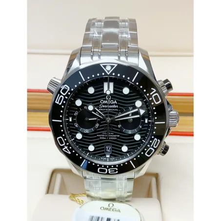Omega Seamaster 300M Chronograph Steel Black Dial
