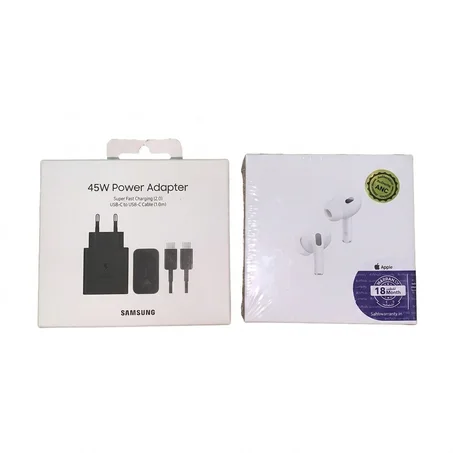airpods apple + charger Samsung