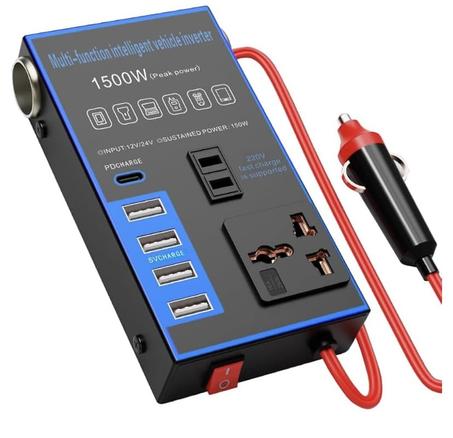 🔌 محول كهربا للطانوبيل – شحن وسير مرتاح1500W