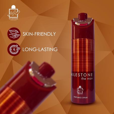 عطر مايلستون ذا مان بودي سبراي للرجال 200 مل
