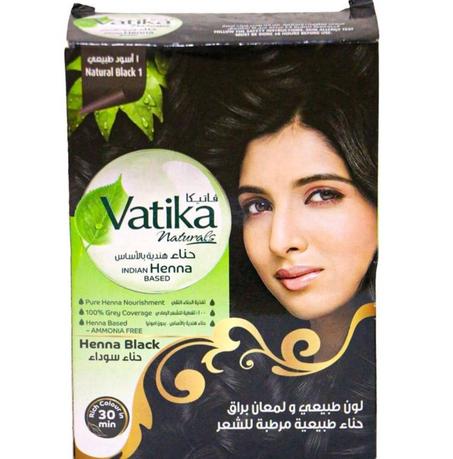 Vatika فاتيكا حنة سوداء - 6 أظرف