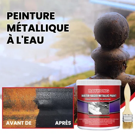Peinture Á Base D'eau Anti-rouille Métallique (100ML)