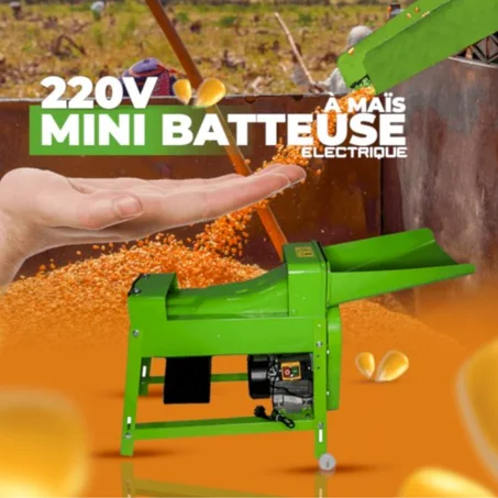 Mini batteuse à maïs Électrique 220V