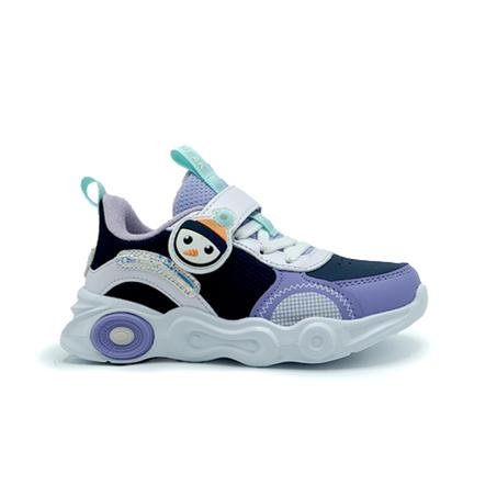 Kids Running Shoes Dark Blue Purple EK3469H