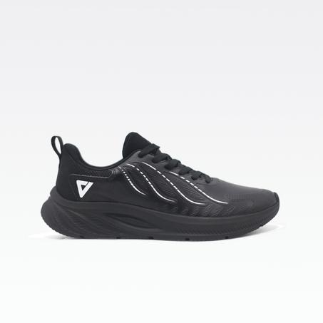 Peak Running Shoes All Black  E234401H-Y291