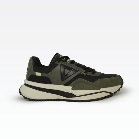 Peak Taichi Retro Casual Shoes Light Army Green/Black ET34387E-008H