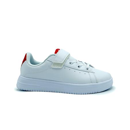 Kids Casual Shoes White Red  EK3902B-1060