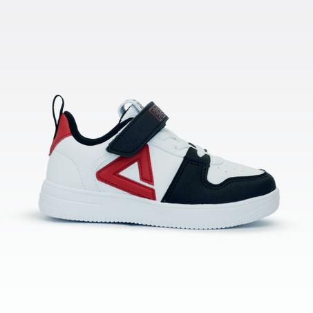 Peak Kid Shoes_White/Black/Red EWK51900B-X075