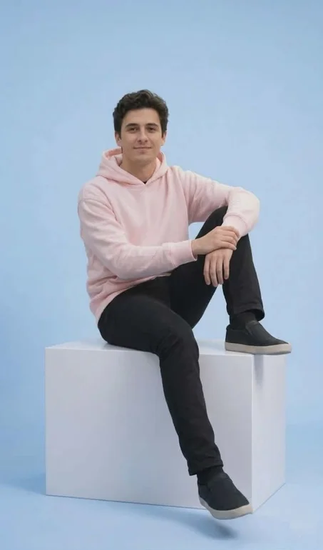 Weirdany Classic Hoodie - Dusty Pink