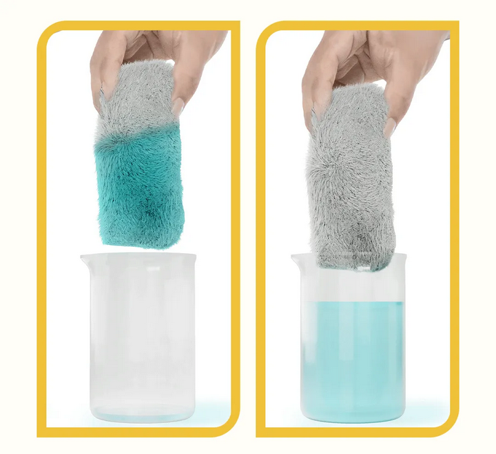 ممسحة أرضية دوارة بزاوية 360 درجة - Portable Magic Mop (White)