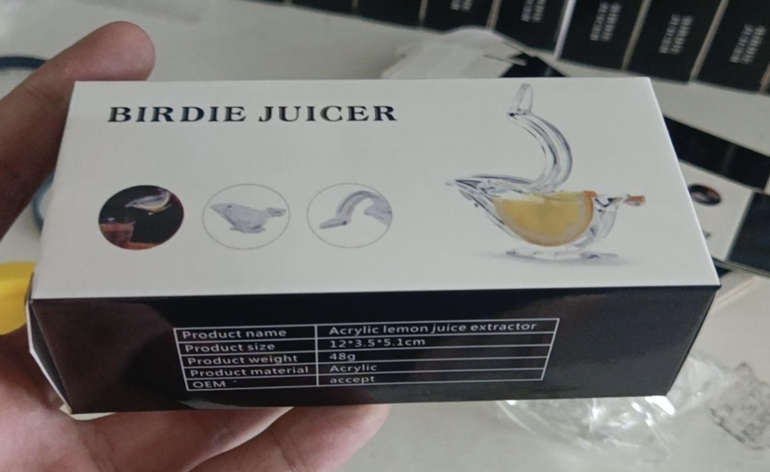 عصارة ليمون يدوية - Manual Lemon Squeezer