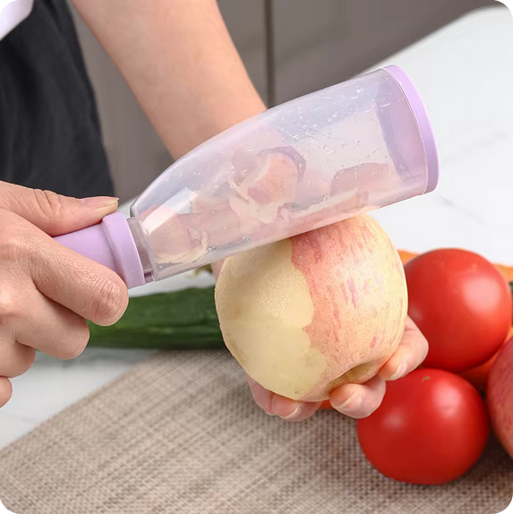 مقشر الخضار والفواكه - Vegetable and Fruit Peeler (Purple)