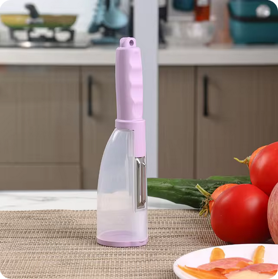 مقشر الخضار والفواكه - Vegetable and Fruit Peeler (Purple)