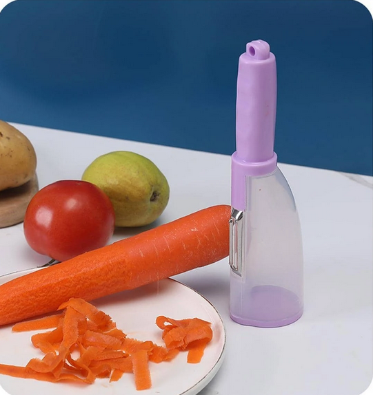 مقشر الخضار والفواكه - Vegetable and Fruit Peeler (Purple)