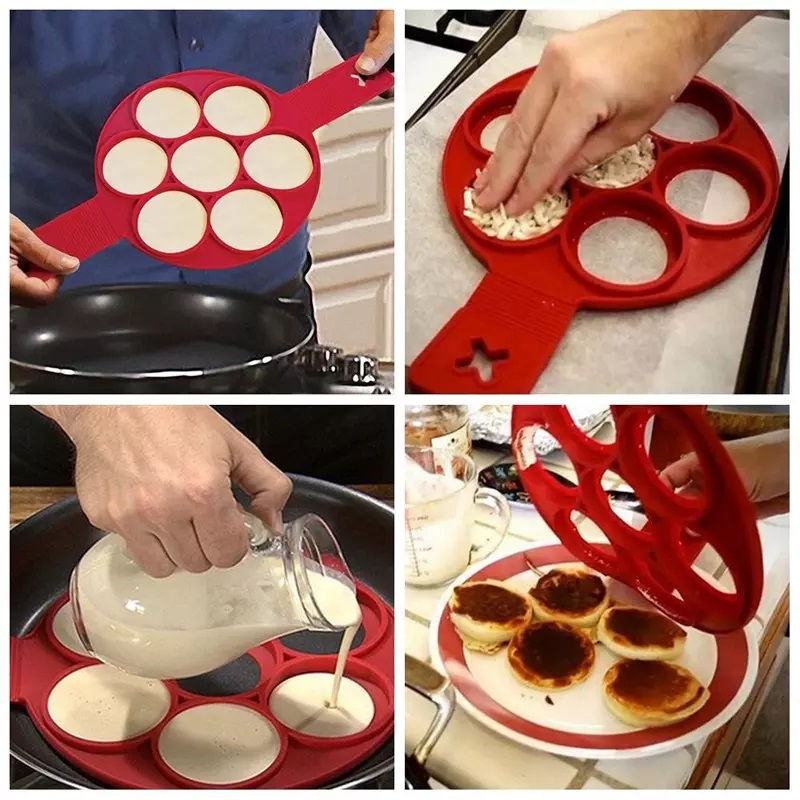 قالب صنع البانكيك  - Silicone Pancake Mold