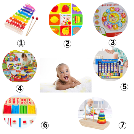 Pack Éducatif 7 en 1 – Jeux d’Éveil et d’Apprentissage (+36 mois)