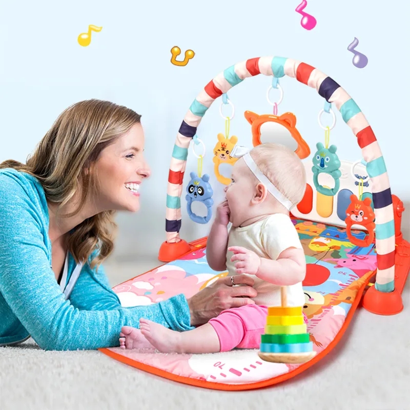 Tapis d’Éveil Musical pour Bébé – Jeu Éducatif et Amusant